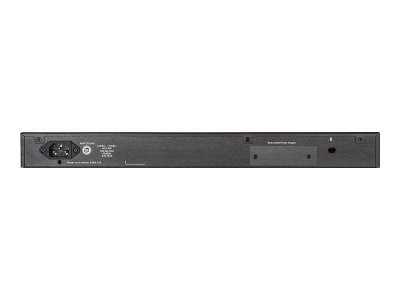 D-Link 28-Port Gigabit Switch – PoE+, stapelbar, 10G-Anschlüsse