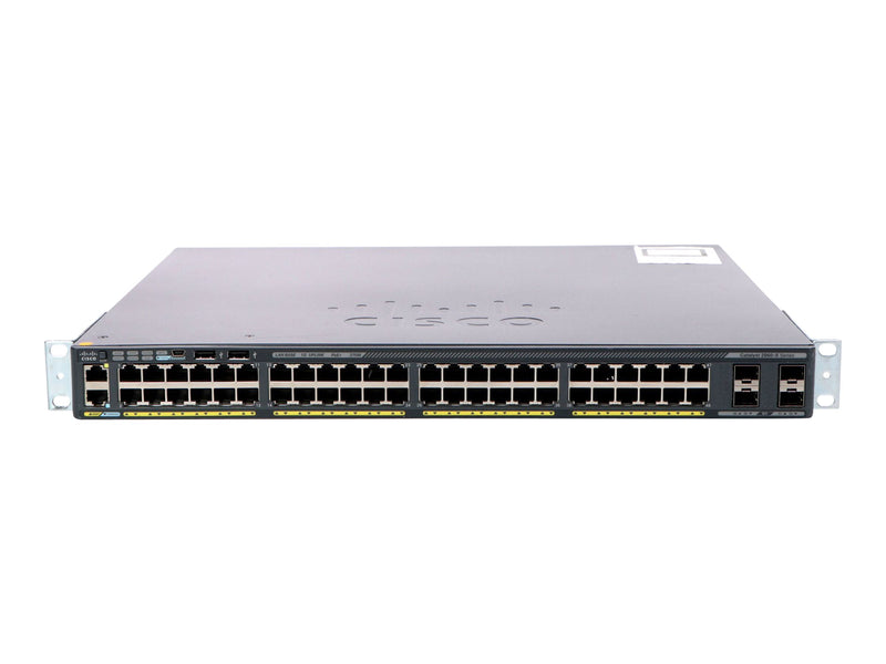 Cisco Netzwerk-Switch – 48 Anschlüsse, PoE+ Unterstützung