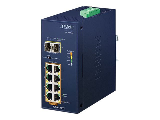 Planet Technology 8-Port PoE+ Switch – Für robuste Netzwerke