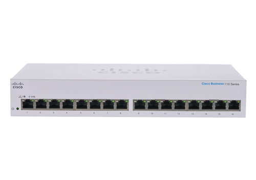 Cisco Netzwerk-Switch – 16 Anschlüsse, einfache Installation