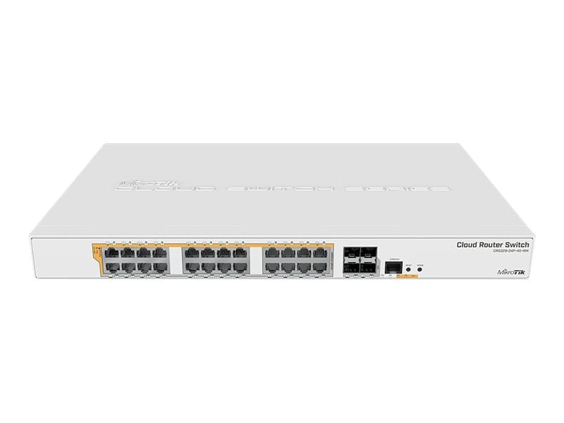 Mikrotik Cloud Router Switch – 24 PoE-Ports, Dual Boot