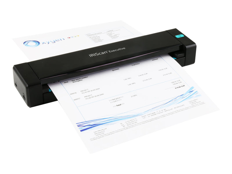 Iris Mobiler Scanner – Leicht, USB-Anschluss, Duplex-Scannen