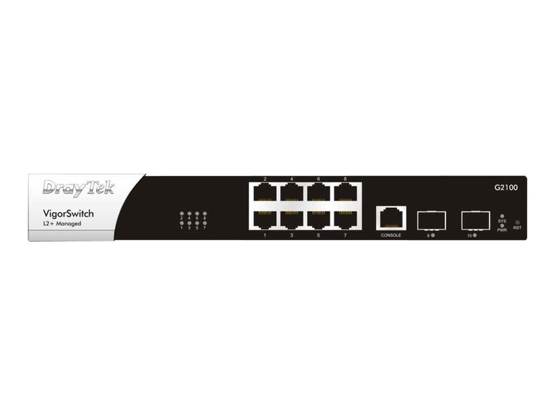 Draytek VigorSwitch – 10-Port Gigabit-Switch, einfache Verwaltung
