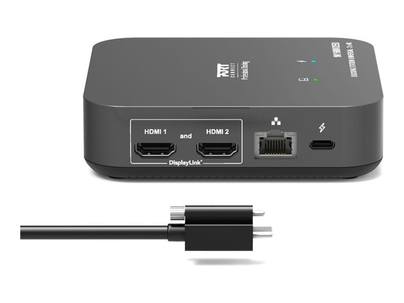 PORT Universal Dockingstation – 2x 4K HDMI, USB-C Anschluss