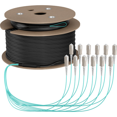 EFB Elektronik Glasfaser-Trunkkabel – 130 m, halogenfrei