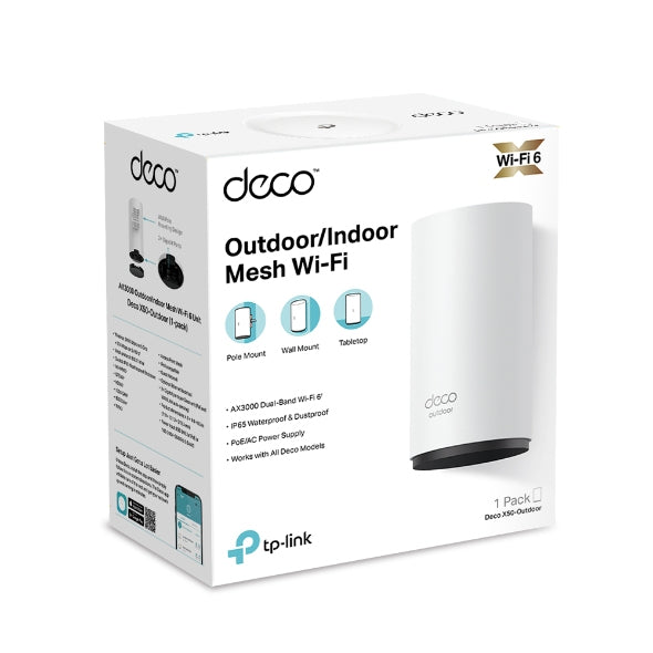 TP-Link Deco X50 Outdoor WLAN-System – Stabiles Netzwerk im Freien