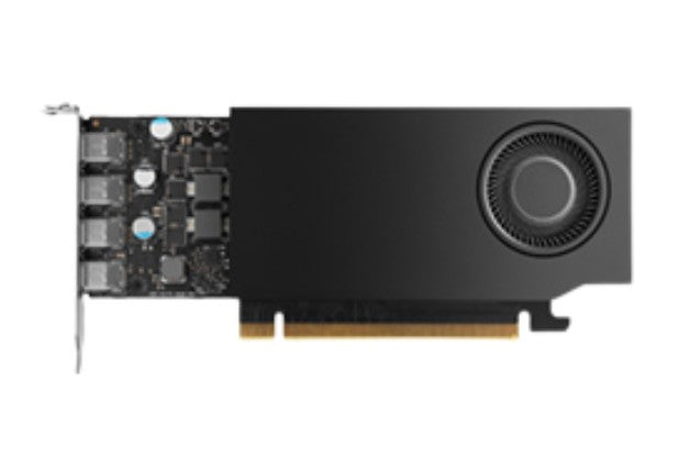 NVIDIA RTX A400 Grafikkarte – 4 GB Speicher, 4 Bildschirme