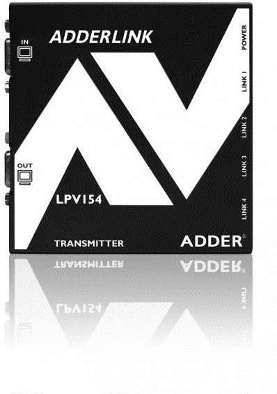Adder Video Extender – 4 Anschlüsse, bis zu 150 m Reichweite