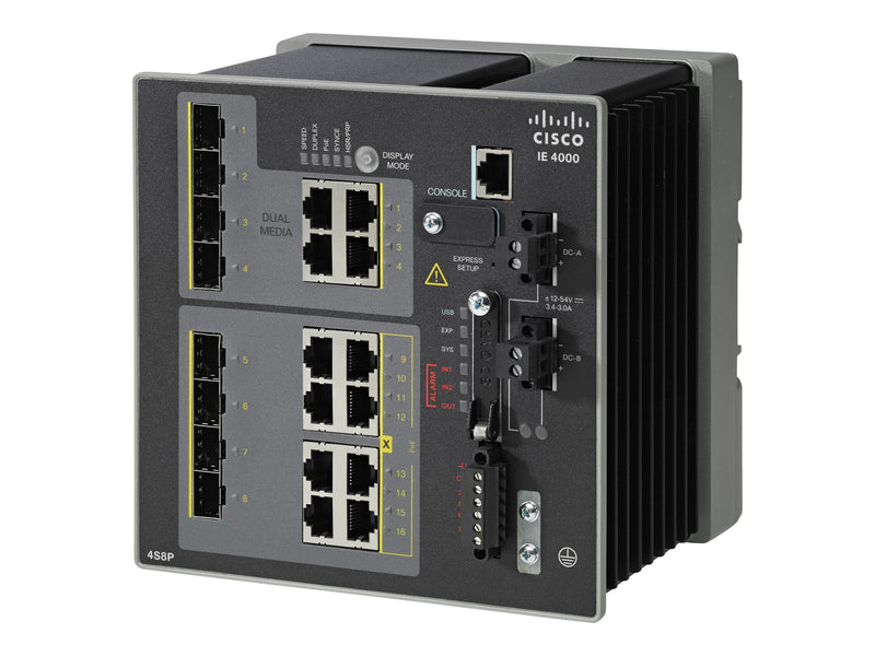 Cisco Industrial Ethernet Switch – 12 Anschlüsse, PoE+ Unterstützung