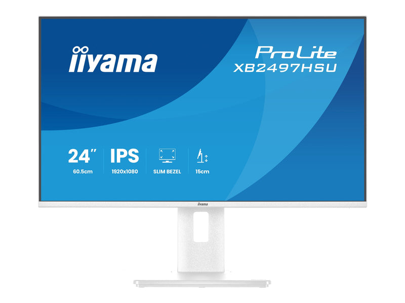 Iiyama 24" LED-Monitor – Full HD, USB-C-Hub