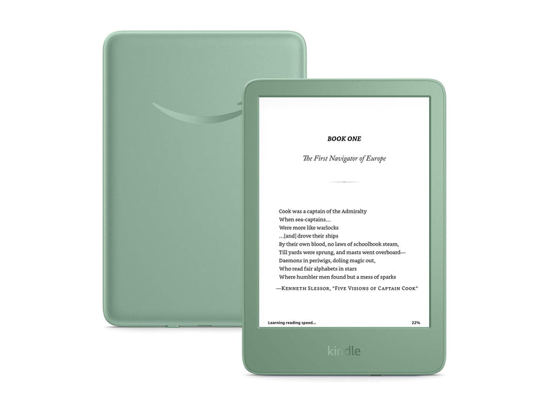 Amazon Kindle eBook Reader – 6" Display, 16 GB Speicher