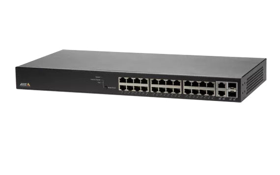 Axis Netzwerk-Switch – 24 Ports, PoE+ für einfache Überwachung