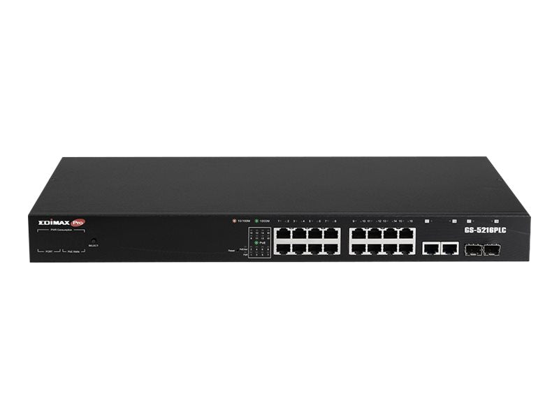 Edimax Netzwerk-Switch – 18 Anschlüsse, PoE+ Unterstützung