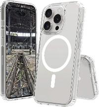 JT BERLIN Handyhülle für iPhone 16 Pro – Transparent, MagSafe-kompatibel