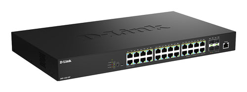 D-Link 28-Port Switch – PoE-Unterstützung, Multi-Gigabit