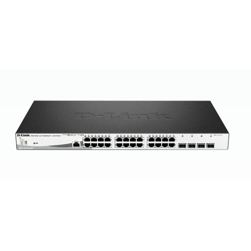 D-Link 28-Port Netzwerk-Switch – PoE+ für einfache Verwaltung