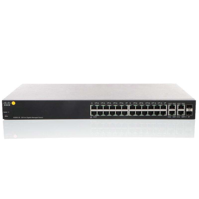 Cisco 28-Port Gigabit Switch – Für kleine Unternehmen geeignet