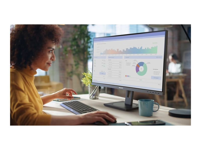 Philips 27" 4K Monitor – USB-C, integrierte Lautsprecher