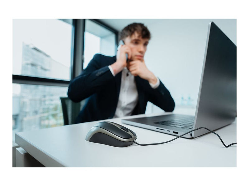 Verbatim Optische Desktop-Maus – USB-Anschluss, für Rechts- und Linkshänder