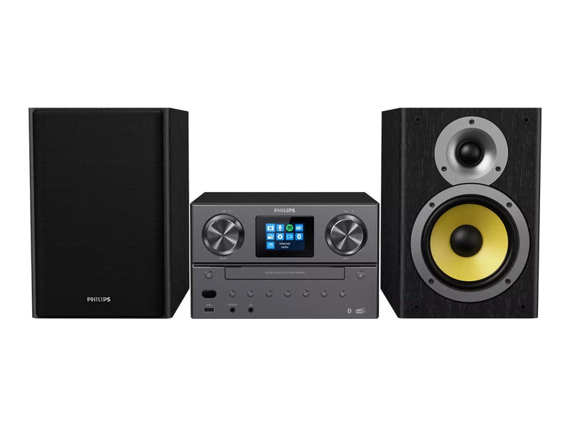 Philips Mini-Stereo-Anlage – WLAN, DAB+ Radio, Bluetooth