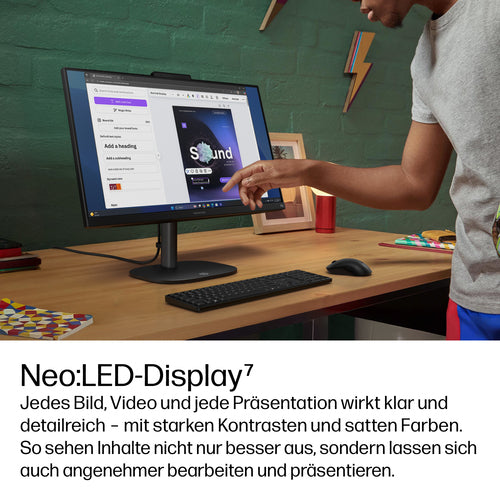 HP Omnistudio X All-in-One – 27" Display, 16 GB RAM, 1 TB Speicher
