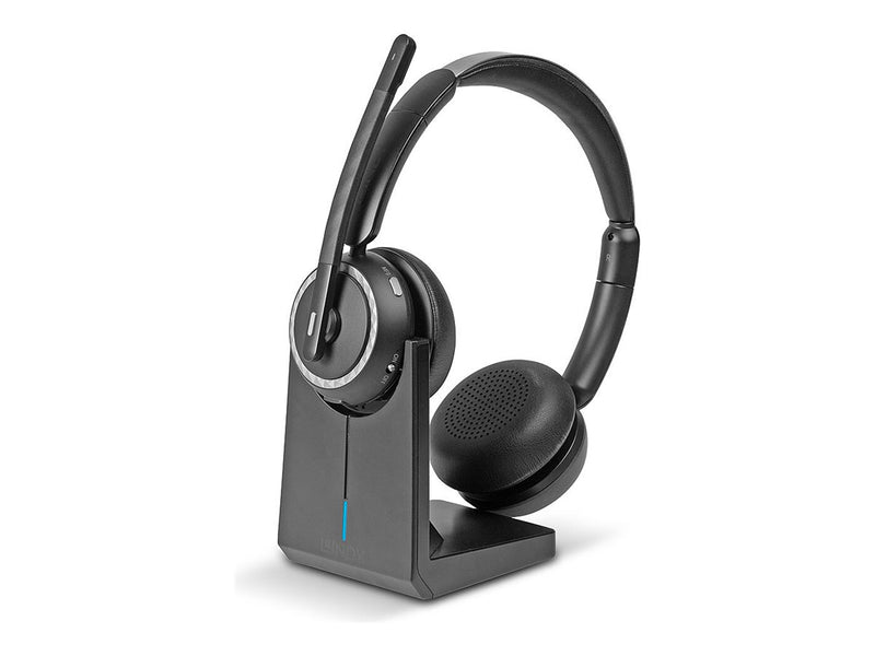Lindy Kabelloses Bluetooth-Headset – Inklusive Ladestation