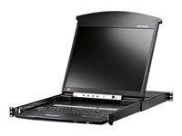 ATEN KVM Switch – 16 Anschlüsse, 19" Display