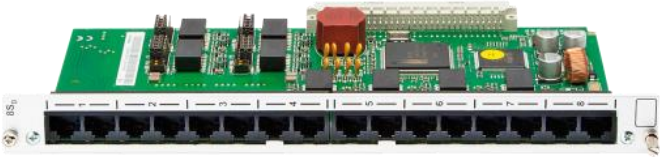 Auerswald Erweiterungsmodul – 8 ISDN-Ports für COMmander 6000R/RX