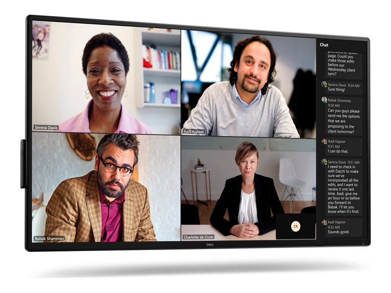Dell 55" 4K Monitor – Ideal für Konferenzen