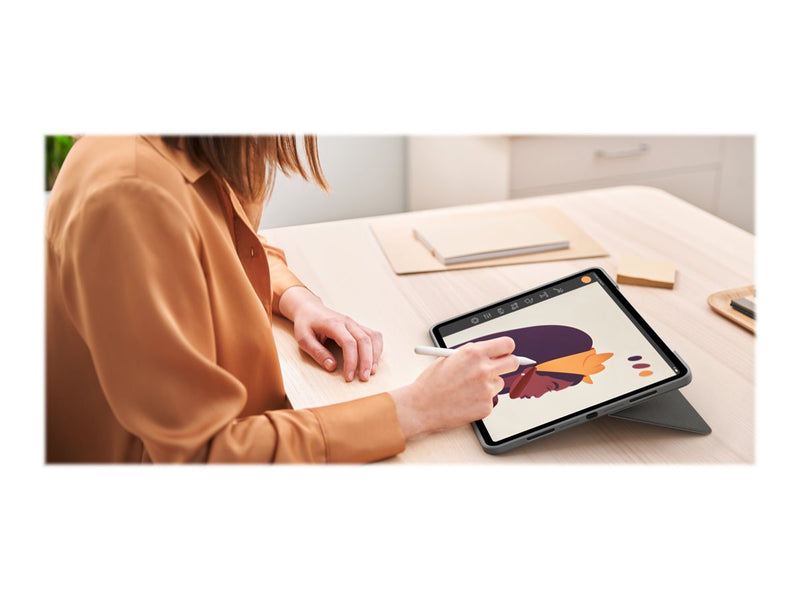 Logitech Combo Touch – iPad Pro Tastatur mit Trackpad