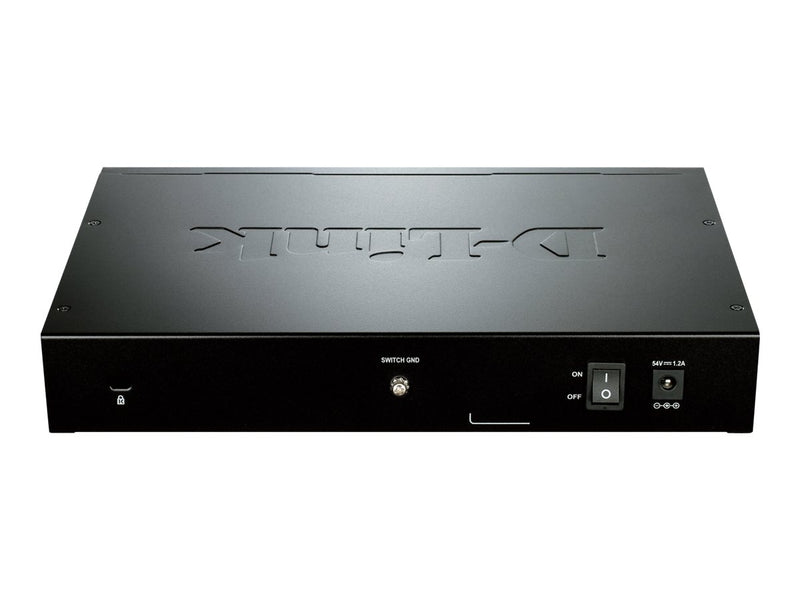 D-Link 8-Port Smart Switch – Einfache Verwaltung, PoE-Unterstützung