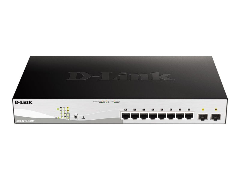 D-Link 10-Port Switch – PoE+, Gigabit für schnelles Netzwerk