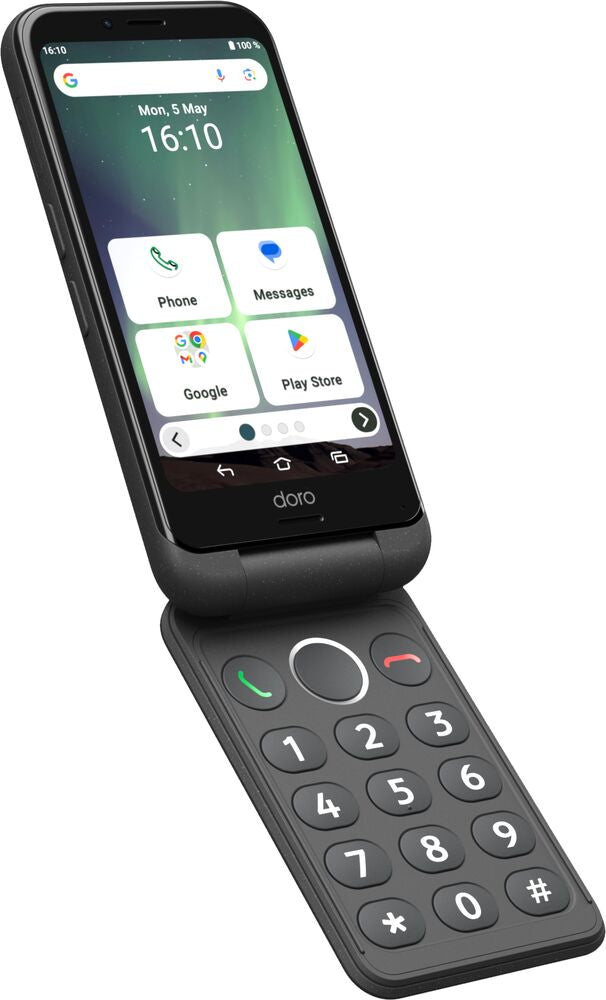 Doro Aurora A20 Smartphone – Einfach zu bedienen, mit kabellosem Laden