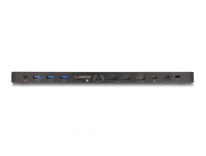 Delock USB-C Dockingstation – 3 Monitore in 4K, Ethernet-Anschluss