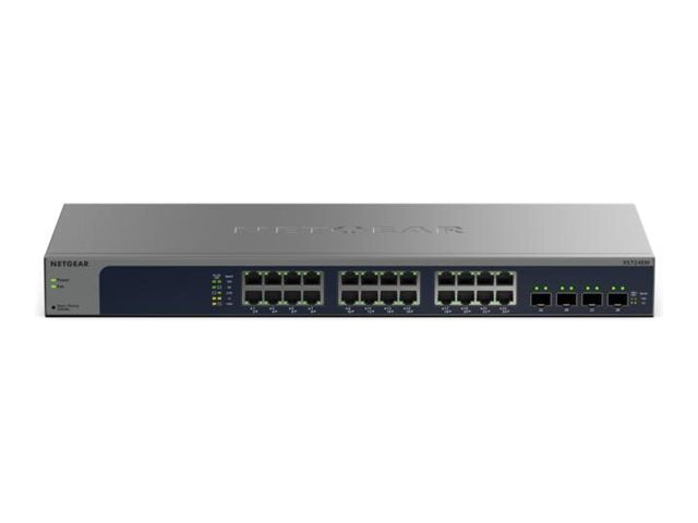Netgear Netzwerk-Switch – 28 Anschlüsse, 10 Gigabit Ethernet