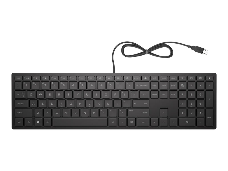 HP Pavilion USB-Tastatur – Komfortables Tippen, Französisches Layout