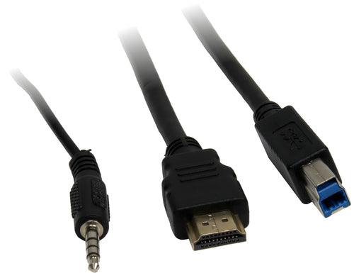 Intertech KVM-Switch – HDMI, 4 Computer gleichzeitig