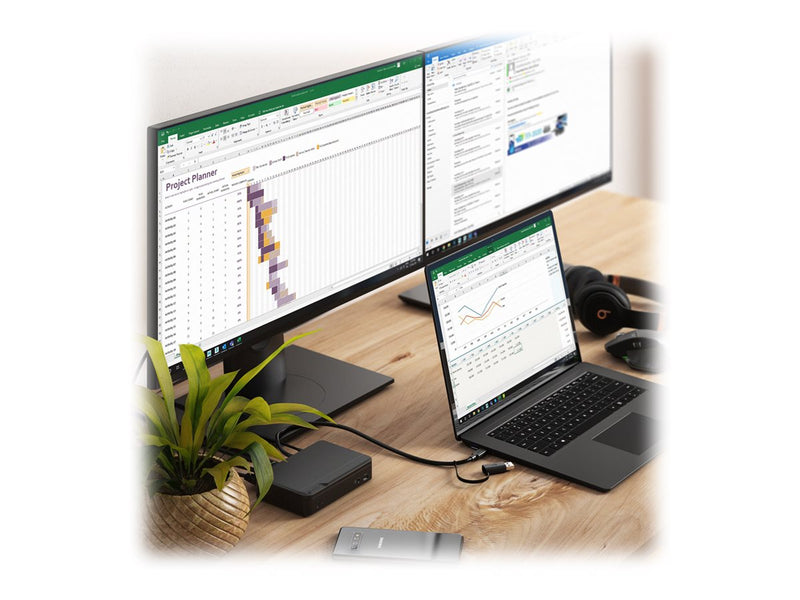 ALOGIC Dockingstation – Für 2 Monitore & USB-C/USB-A Geräte