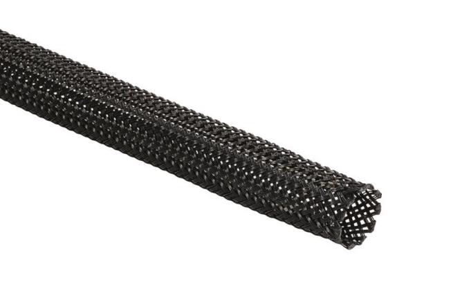 HellermannTyton Kabelschutzschlauch – Flexibel, Schwarz