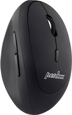PERIXX Ergonomische USB-Maus – Kabellos, für Rechtshänder