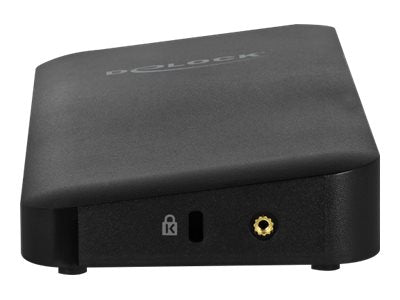 DELOCK USB-C Dockingstation – 4K Video, schnelles LAN