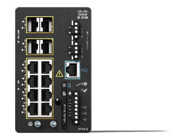 Cisco Netzwerk-Switch – 12 Anschlüsse, Gigabit Ethernet