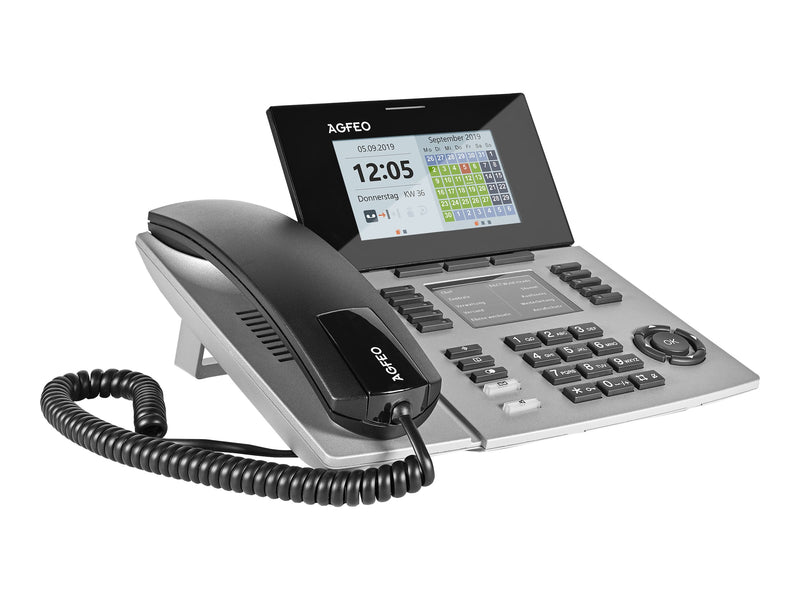 Agfeo Systemtelefon – Großes Farbdisplay, Annäherungssensor