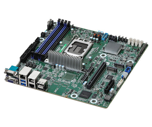 ASRock Motherboard – micro ATX, USB 3.2, 2 Gigabit LAN