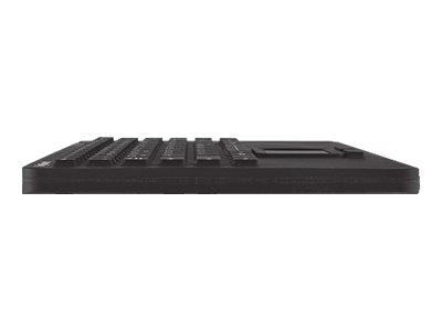 KEYSONIC Tastatur mit Touchpad – USB, robust & wasserfest