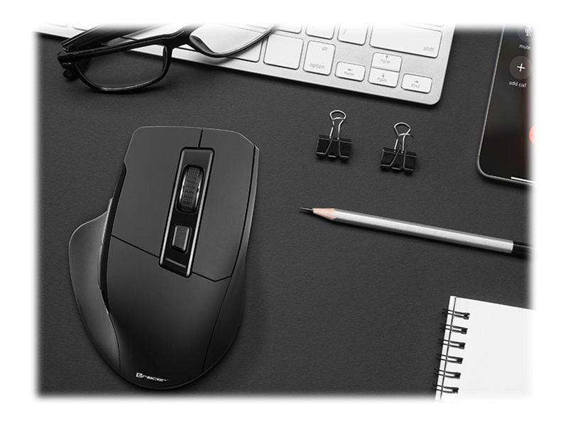 TRACER Ergonomische Maus – Kabellos, 6 Tasten