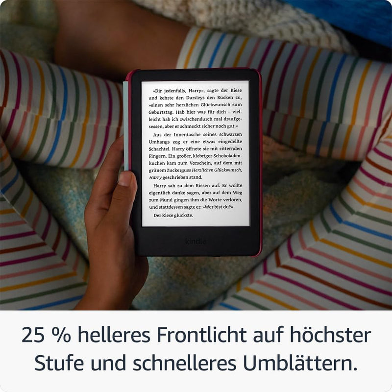 Amazon Kindle Kids eReader – 16 GB Speicher, Einhorntal-Design