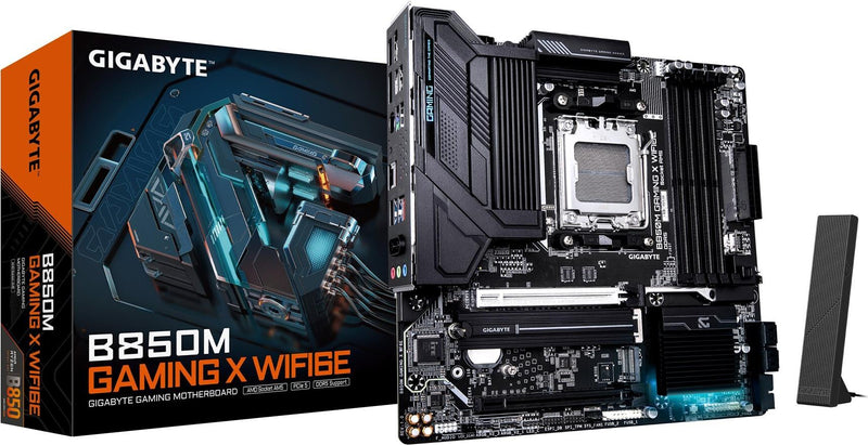 Gigabyte Motherboard – Wi-Fi 6, USB-C, AMD Ryzen-kompatibel