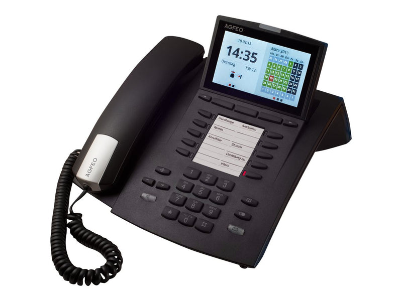 AGFEO ST45 IP Systemtelefon – VoIP-fähig, Freisprechfunktion