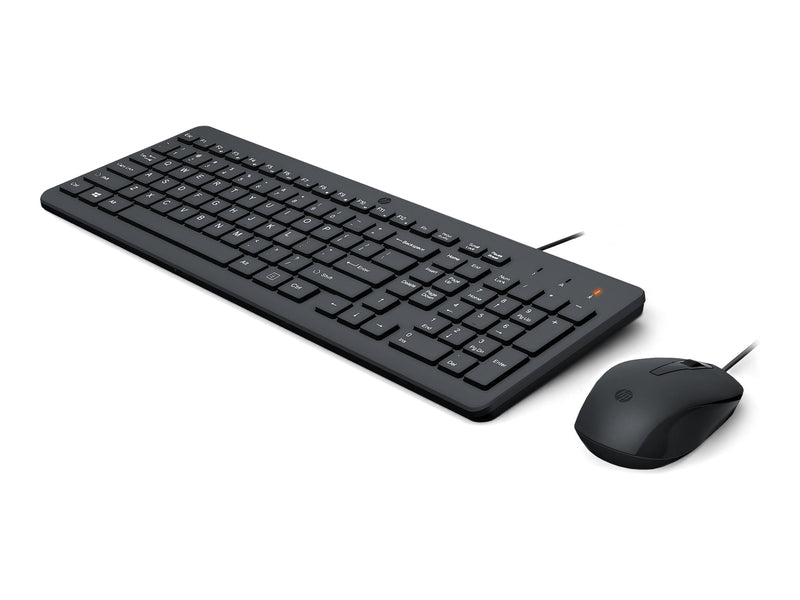 HP Tastatur-und-Maus-Set – Komfortable USB-Verbindung